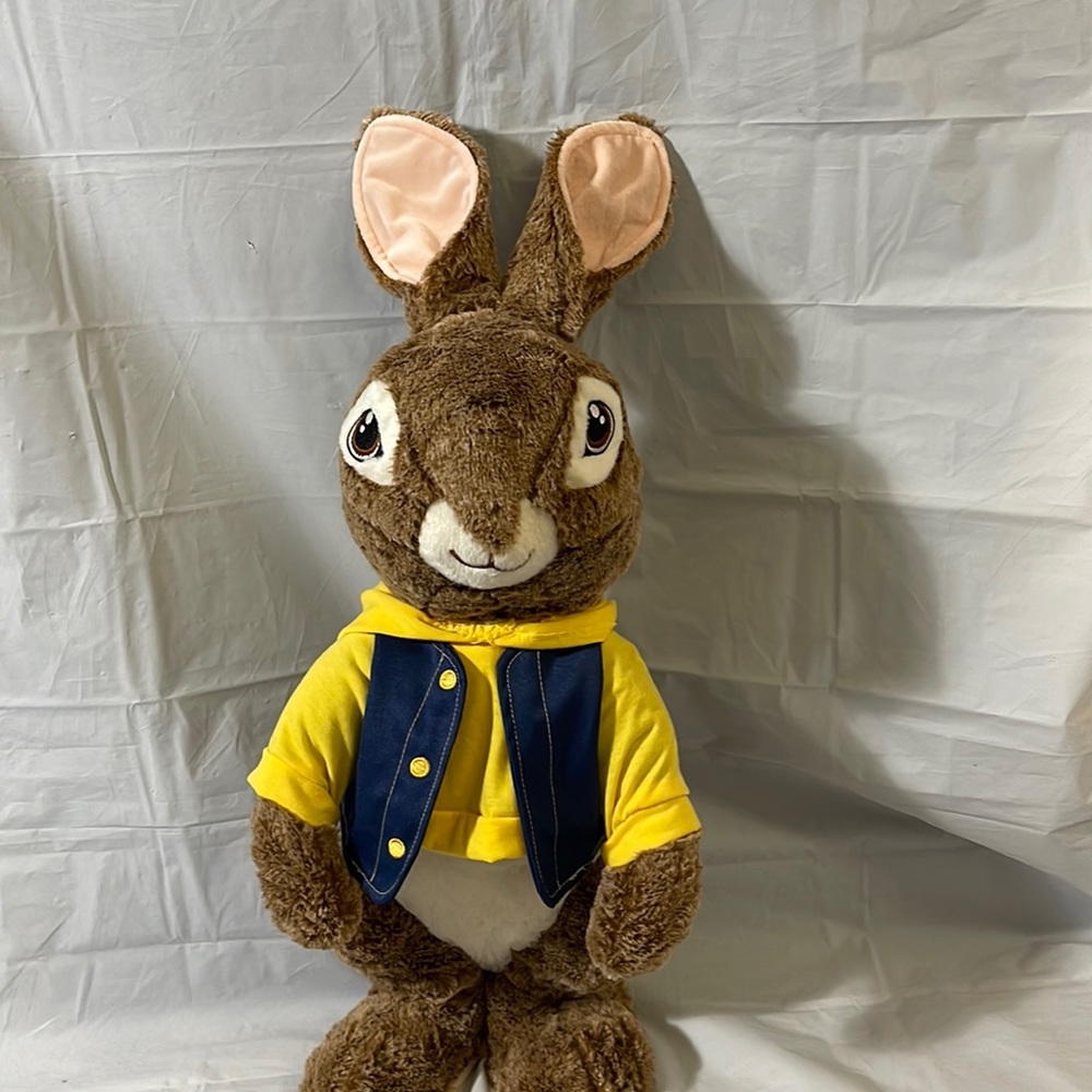 Peter Rabbit 2 ft tall tall plush toy - Picture 1 of 6